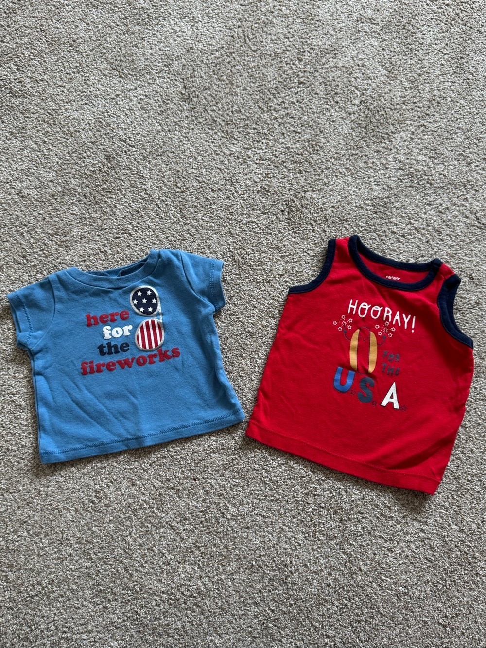 Baby Boys 4th of July T-Shirts (2)